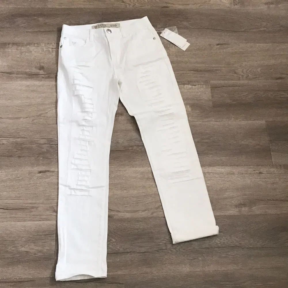 ❌Last deal❌Guess white crystal pants